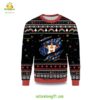Vintage Houston Astros Ugly Christmas Sweater Holiday Gift