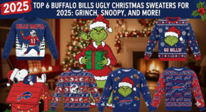 Top 6 Buffalo Bills Ugly Christmas Sweaters for 2025 Grinch, Snoopy, and More! (1) (1)