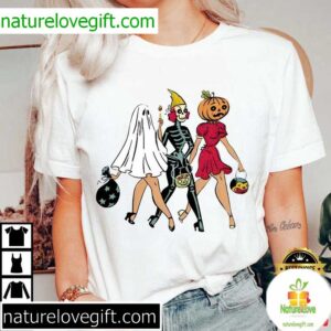 90s Ghost Halloween T-Shirt Vintage Retro Spooky Tee