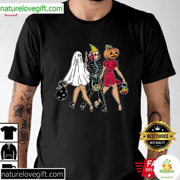 90s Ghost Halloween T-Shirt Vintage Retro Spooky Tee