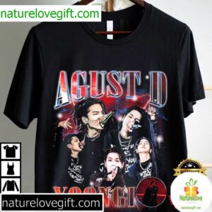 Agust D D Day Tour Vintage Min Yoongi T Shirt (1)