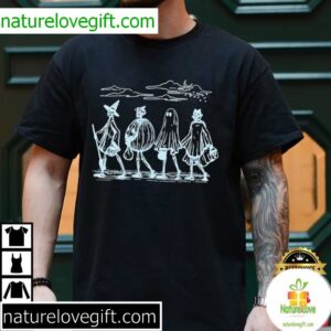 Halloween American Eagle Skeleton Unisex Gift T shirt 3
