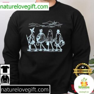 Halloween American Eagle Skeleton Unisex Gift T shirt 4