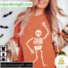 Anti Trump Halloween Skeleton T-Shirt Spooky Season Tee