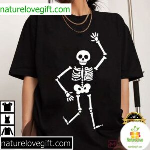 Fuck Trump Subtle Halloween Skeleton Spooky Season T Shirt (2)