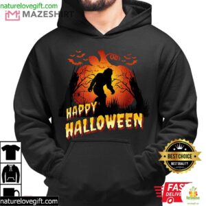 A Bigfoot Halloween Best T Shirt 2