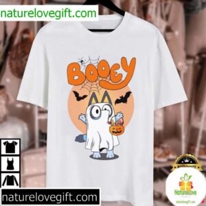 Booey Halloween Cute Bluey Ghost T Shirt