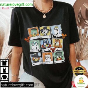 Bluey Halloween Costume Trick Or Treat T-Shirt for Kids
