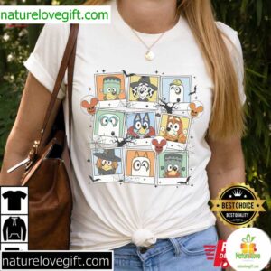 Bluey Halloween Costume Trick Or Treat Party T Shirt 2