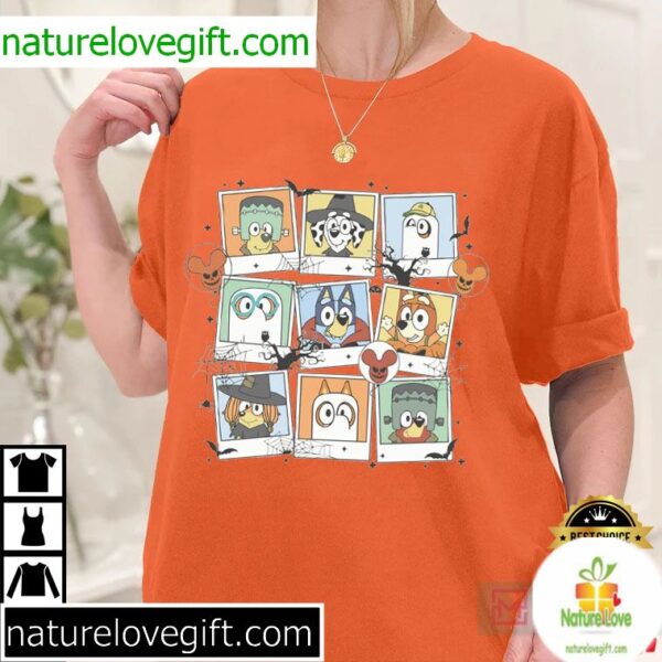 Bluey Halloween Costume Trick Or Treat T-Shirt for Kids