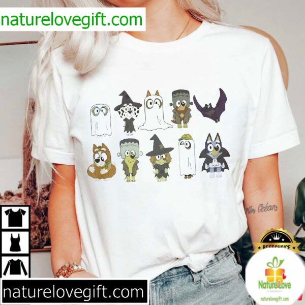 Bluey Halloween Family T-Shirt Rad Like Costume Tee