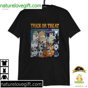 Bluey Happy Halloween Spooky T Shirt 3