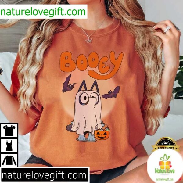 Bluey Halloween T-Shirt Spooky Season Kids Tee