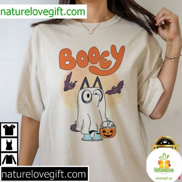 Bluey Halloween T-Shirt Spooky Season Kids Tee