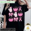 Breast Cancer Awareness Pink Ghost Halloween T-Shirt