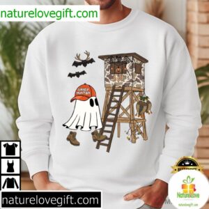 Candy Hunter Camo Ghost Boys Halloween Camouflage Fall T Shirt (4)