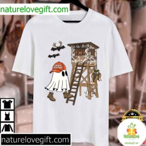 Candy Hunter Camo Ghost Boys Halloween Camouflage Fall T Shirt (1)