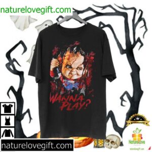 Chucky Halloween Horror Nights 2025 Wanna Play T-Shirt