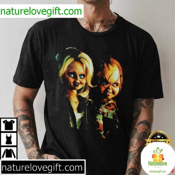 Chucky T-Shirt Bride Of Chucky Horror Movie Tee