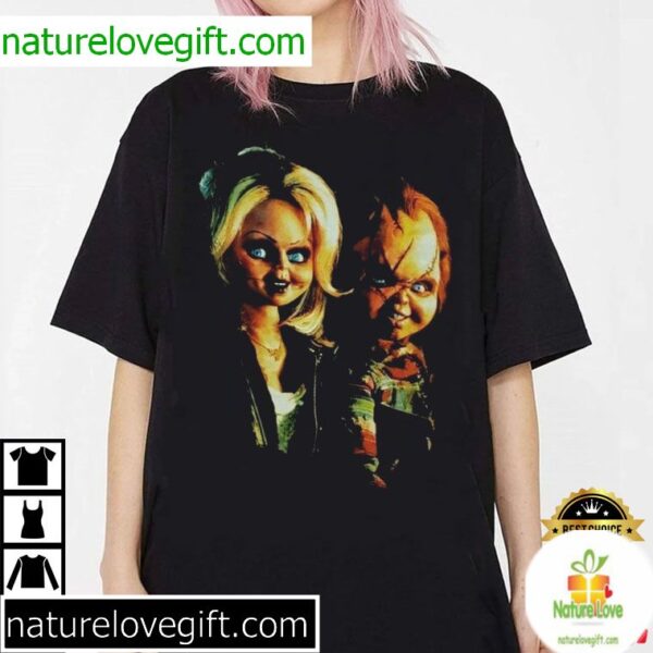 Chucky T-Shirt Bride Of Chucky Horror Movie Tee