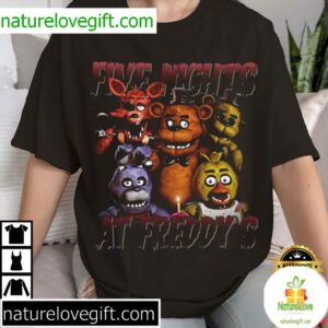 Five Nights At Freddys Halloween T Shirt 2