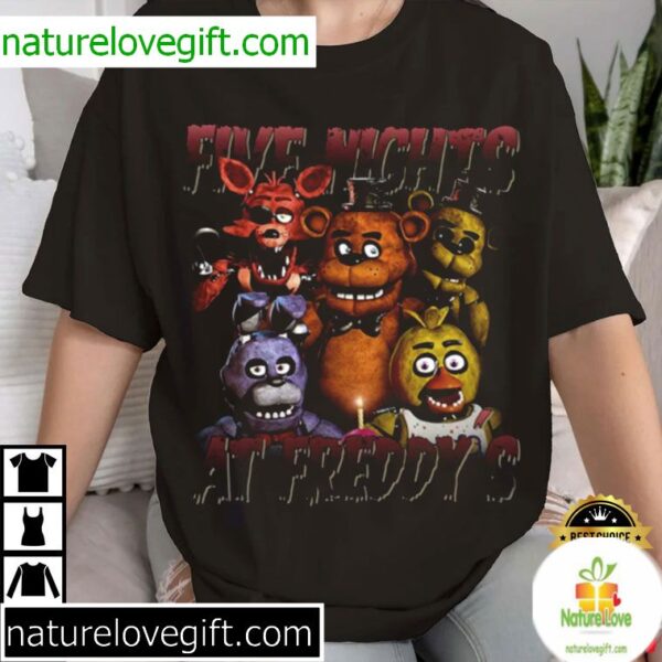 Five Nights At Freddy’s FNAF Halloween Shirt
