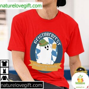 Ghost Halloween T-Shirt Geistoberfest Kansas 2025 Boo Tee