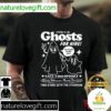 Ghosts For Hire Halloween T-Shirt Best Spooky Tee