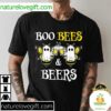 Halloween Couples T-Shirt Boo Bees and Beers Matching Set