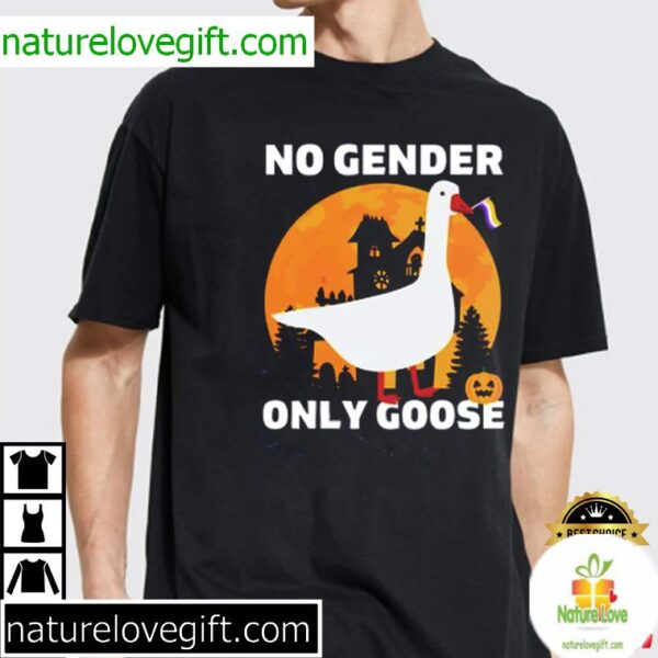 Halloween Goose T-Shirt No Gender Unisex Funny Halloween Tee