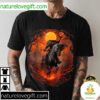 Halloween Headless Horseman Scary Pumpkin T-Shirt
