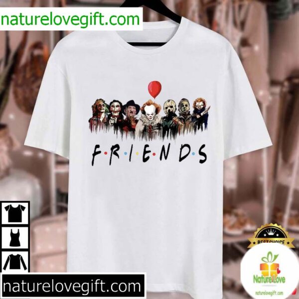 Halloween Horror Friends T-Shirt Spooky Trick Or Treat Tee