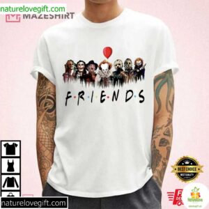 Halloween Horror Friends Spooky Trick Or Treat T Shirt (3)