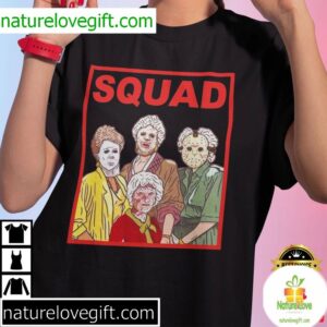 Halloween Horror Movies Characters Mashup The Golden Girls Squad Vintage Best 2