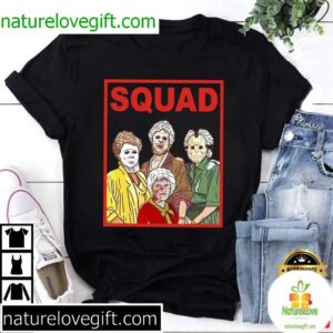 Halloween Horror Movies Characters Mashup The Golden Girls Squad Vintage Best 3