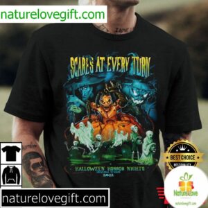 Halloween Horror Nights 2022 Scare Zone T Shirt 4
