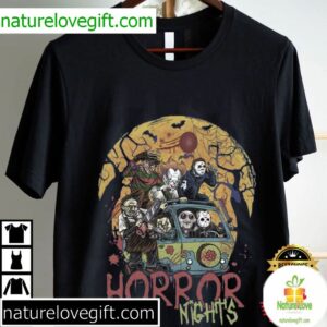 Halloween Horror Nights 2025 Horror Characters Trick Or Treat T Shirt