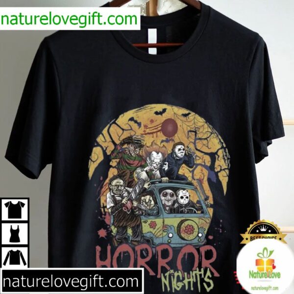 Halloween Horror Nights 2025 T-Shirt Horror Characters Trick Or Treat