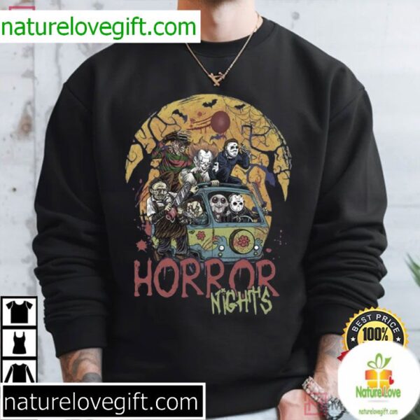 Halloween Horror Nights 2025 T-Shirt Horror Characters Trick Or Treat