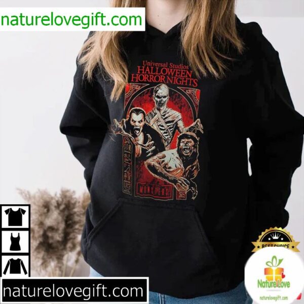 Halloween Horror Nights 2025 Universal Monsters T-Shirt by Mazeshirt
