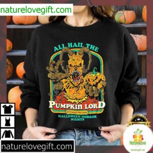 All Hail The Pumpkin Lord Halloween Horror Nights Best T Shirt 3