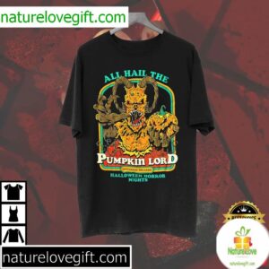 All Hail The Pumpkin Lord Halloween Horror Nights Best T Shirt 4