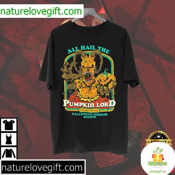 Halloween Horror Nights Pumpkin Lord T-Shirt Best Design