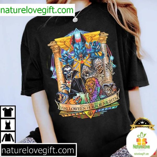 Halloween Horror Nights Shirt Scary Horror Movie T-Shirt
