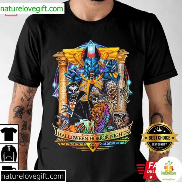Halloween Horror Nights Shirt Scary Horror Movie T-Shirt