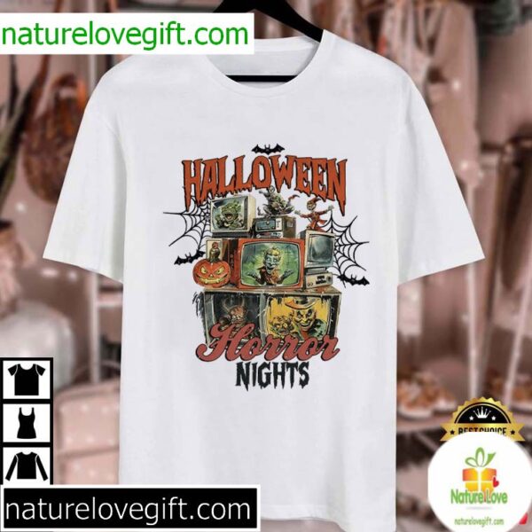 Halloween Horror Nights Spooky Movie Party T-Shirt