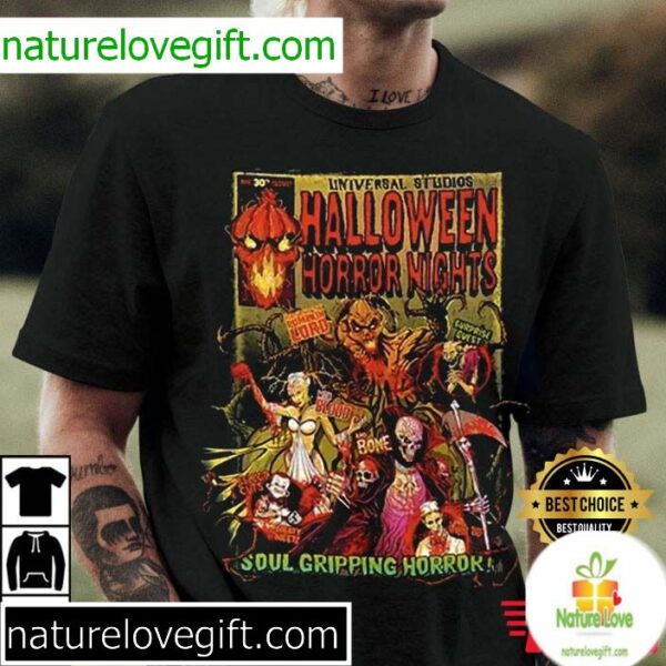 Halloween Horror Nights T-Shirt Mazeshirt Design Horror Theme