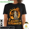 Halloween Pumpkin Ghost T-Shirt by Mazeshirt