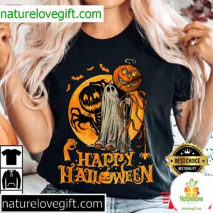 Happy Halloween Pumpkin Ghost T Shirt Mazeshirt 3