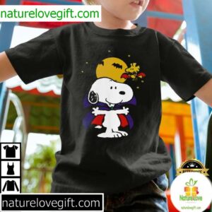 Halloween Snoopy T-Shirt Best Cute Cartoon Dog Tee